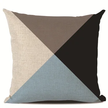 45x45cm Linen pillowcase Blue Triangular Lines Mediterranean-Style Geometry Graphics Pillow case Cushion Cover
45x45cm Linen pillowcase Blue Triangular Lines Mediterranean-Style Geometry Graphics Pillow case Cushion Cover