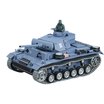 1:16 German III L Tank 2.4G Remote Control Model Military Tank with Sound Smoke Shooting Effect -Metal Ultimate/Upgraded Edition
1:16 German III L Tank 2.4G Remote Control Model Military Tank with Sound Smoke Shooting Effect -Metal Ultimate/Upgraded Edition