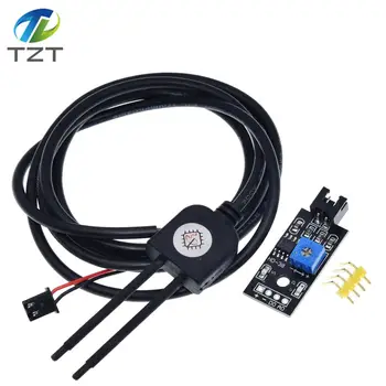 Soil Moisture Detector Module Soil Humidity Sensor Meter Hygrometer Water Tester Corrosion Resistance Probe DC 3.3-12V
Soil Moisture Detector Module Soil Humidity Sensor Meter Hygrometer Water Tester Corrosion Resistance Probe DC 3.3-12V