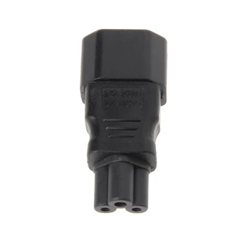 IEC 320 C14 3-Pin Male To C5 3-Pin Female Straight Power Plug Converter Adapter 85WD
IEC 320 C14 3-Pin Male To C5 3-Pin Female Straight Power Plug Converter Adapter 85WD