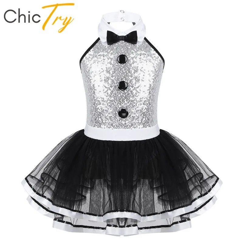 ChicTry Kids Shiny Sequins Sleeveless Mesh Tutu Ballet Dress Girls Gymnastics Leotard Children Stage Performance Dance Costume
ChicTry Kids Shiny Sequins Sleeveless Mesh Tutu Ballet Dress Girls Gymnastics Leotard Children Stage Performance Dance Costume
