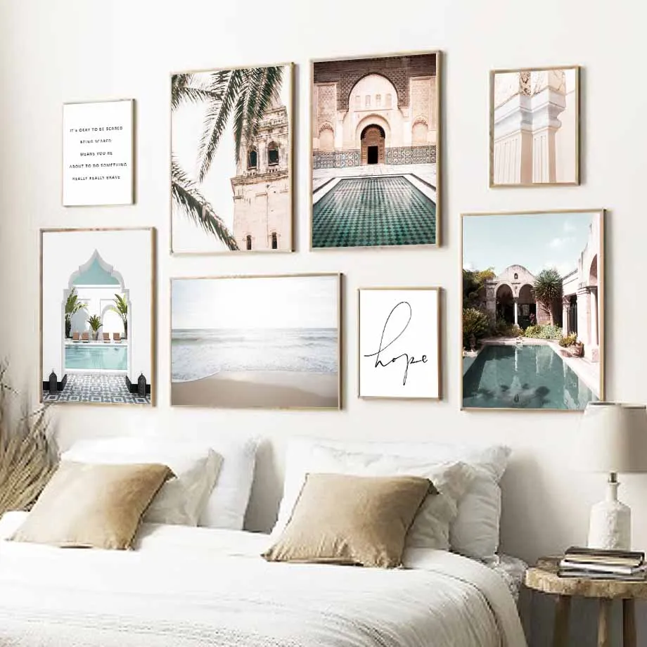 Mosque Morocco Building Palm Leaves Beach Wall Art Canvas Painting Nordic Posters And Prints Wall Pictures For Living Room Decor
Mosque Morocco Building Palm Leaves Beach Wall Art Canvas Painting Nordic Posters And Prints Wall Pictures For Living Room Decor