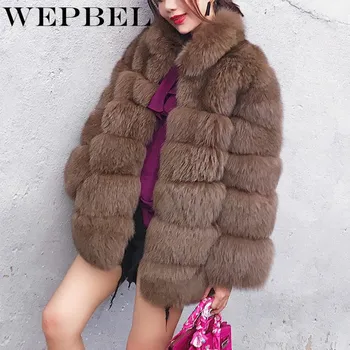 WEPBEL Winter Fashion Women Long Sleeve Outwear Hooded Coat Fur Coats Woman Warm Jacket Plus Size Ladies Thick Coat
WEPBEL Winter Fashion Women Long Sleeve Outwear Hooded Coat Fur Coats Woman Warm Jacket Plus Size Ladies Thick Coat