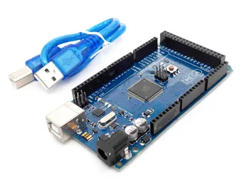 Mega 2560 R3 Mega2560 REV3 ATmega2560-16AU Board + USB Cable compatible for good quality low price
Mega 2560 R3 Mega2560 REV3 ATmega2560-16AU Board + USB Cable compatible for good quality low price