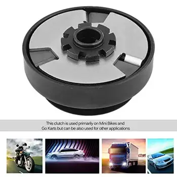 Centrifugal Clutch Belt Drive With Pulley ABS Belt Style Go Kart Parts Key Way Used Primarily On Mini Bikes