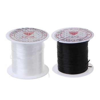 Elastic Clear Beading Thread Stretch Polyester String Cord for Jewelry Making 83XF
Elastic Clear Beading Thread Stretch Polyester String Cord for Jewelry Making 83XF