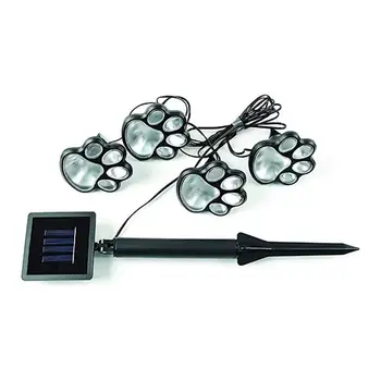 Paw Print Lights Lawn Light Outdoor Landscape Light Solar Light Cute Bear Paw Light Led Ground Lamp Waterproof Garden Light
Paw Print Lights Lawn Light Outdoor Landscape Light Solar Light Cute Bear Paw Light Led Ground Lamp Waterproof Garden Light