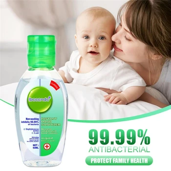 Portable Hand Sanitizer Gel Anti-Bacteria Moisturizing Liquid 75% Bacteriostatic Gel Hand Sanitizer Wipe Out Bacteria 50ml
Portable Hand Sanitizer Gel Anti-Bacteria Moisturizing Liquid 75% Bacteriostatic Gel Hand Sanitizer Wipe Out Bacteria 50ml