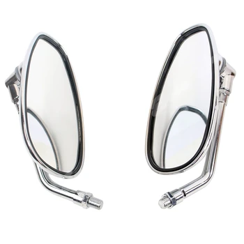 Motorcycle Rearview Side Mirrors Silver 10mm Fit For Yamaha V-Max 1200 1700/MT-01 MT-03/V-Star XVS400 XVS1100 XVS1300 / XV1600
Motorcycle Rearview Side Mirrors Silver 10mm Fit For Yamaha V-Max 1200 1700/MT-01 MT-03/V-Star XVS400 XVS1100 XVS1300 / XV1600