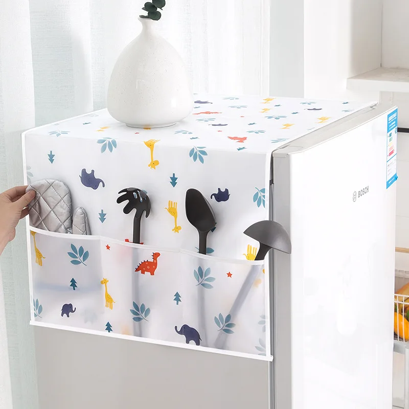 2020 Reusable Washing Machine Cover Floral Printed Dust Cover Multipurpose Refrigerator Pocket Organizer Home Textile Dust Cloth
2020 Reusable Washing Machine Cover Floral Printed Dust Cover Multipurpose Refrigerator Pocket Organizer Home Textile Dust Cloth