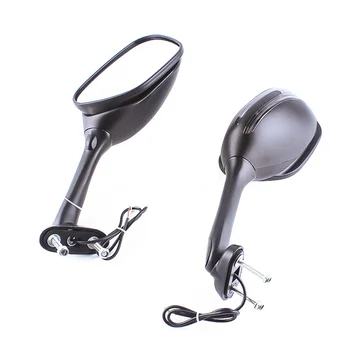 For Suzuki GSXR1000 2005-2015 GSXR600/750 2006-2015 K5 K6 Motorcycle Rear View Mirrors w/LED Black
For Suzuki GSXR1000 2005-2015 GSXR600/750 2006-2015 K5 K6 Motorcycle Rear View Mirrors w/LED Black