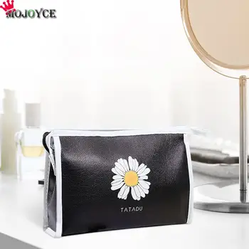 Travel Cosmetic Bag Classic Texture Creative Design Chic Daisy Flower Wash Toiletry Pouch PU Make Up Zipper Organizer
Travel Cosmetic Bag Classic Texture Creative Design Chic Daisy Flower Wash Toiletry Pouch PU Make Up Zipper Organizer