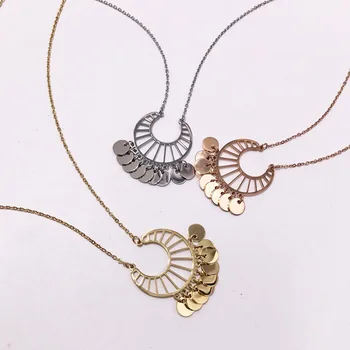 Fashion necklace titanium steel jewelry personality popular classic style simple sweet shape send lover birthday 2019 new hot 
Fashion necklace titanium steel jewelry personality popular classic style simple sweet shape send lover birthday 2019 new hot