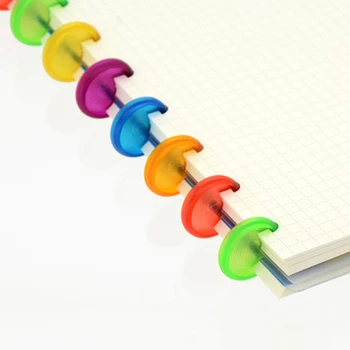 11Pcs/Barrel 28mm Colorful Binder Rings Mushroom Hole Loose Leaf Ring Round Binding Plastic Disc Buckle Hoop DIY Binder Notebook
11Pcs/Barrel 28mm Colorful Binder Rings Mushroom Hole Loose Leaf Ring Round Binding Plastic Disc Buckle Hoop DIY Binder Notebook