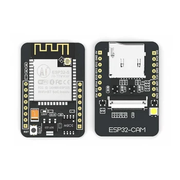 ESP32-CAM WiFi Bluetooth Camera Module Development Board ESP32 With Camera Module OV2640
ESP32-CAM WiFi Bluetooth Camera Module Development Board ESP32 With Camera Module OV2640