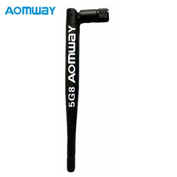 Aomway 5.8G 5DBi High Gain Omni Directional FPV Antenna Black for RC Transmitter FPV Models racing Drone Quadcopter Helicopter
