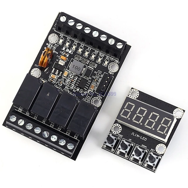A7-- Trigger Relay Delay Module FX1N_10MTR PLC Industrial Controller Programmable Delay Display DC 10V-24V
A7-- Trigger Relay Delay Module FX1N_10MTR PLC Industrial Controller Programmable Delay Display DC 10V-24V