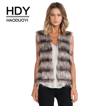 HDY Haoduoyi Women Winter Crewneck Sleeveless Solid Faux Fur Gradient Colour Tops Thick Comfy Street Style Vest
HDY Haoduoyi Women Winter Crewneck Sleeveless Solid Faux Fur Gradient Colour Tops Thick Comfy Street Style Vest