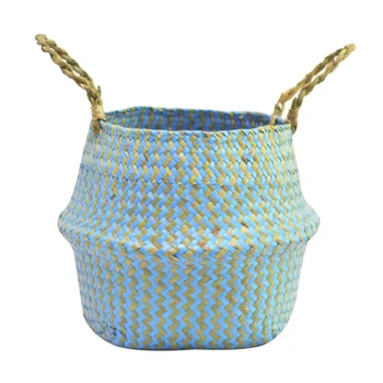 Home Storage Blue Plaid Storage Basket White Hair Ball Straw Basket Middle Storage Basket Organizer
Home Storage Blue Plaid Storage Basket White Hair Ball Straw Basket Middle Storage Basket Organizer