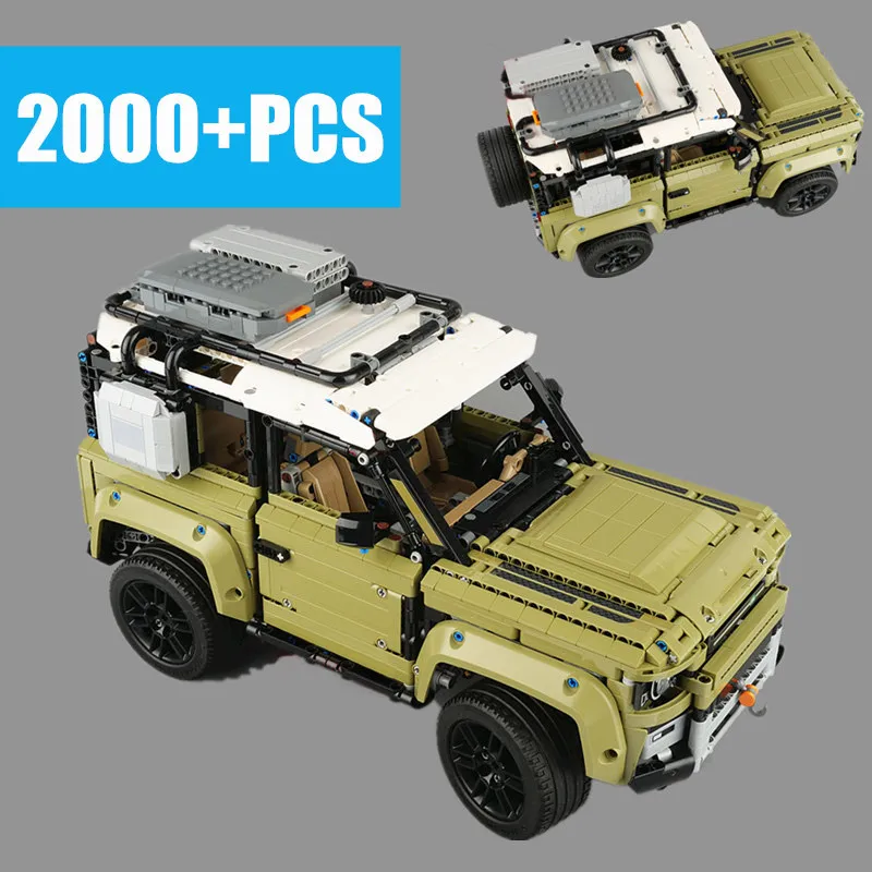 New Guardian Off-road Vehicle Land Car Rover Fit Legoings Technic Defender 42110 Model Building Blocks Bricks Toys Kid Christmas
New Guardian Off-road Vehicle Land Car Rover Fit Legoings Technic Defender 42110 Model Building Blocks Bricks Toys Kid Christmas