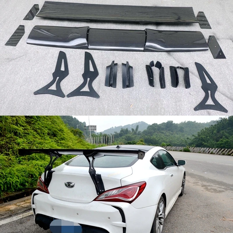 Car Styling Carbon Fiber Material Rear Roof Spoiler Tail Trunk Wing Boot Lip Molding For Hyundai tiburon Genesis Coupe
Car Styling Carbon Fiber Material Rear Roof Spoiler Tail Trunk Wing Boot Lip Molding For Hyundai tiburon Genesis Coupe