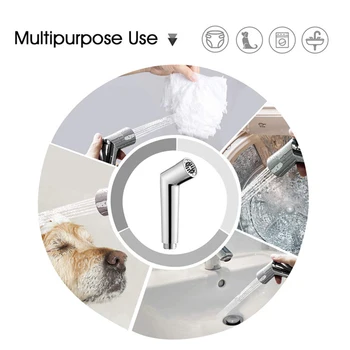 Multipurpose Accessories ABS Plating Kitchen Sink Bathroom Hand Held Easy Install Bidet Sprayer For Toilet Home Faucet Ergonomic
Multipurpose Accessories ABS Plating Kitchen Sink Bathroom Hand Held Easy Install Bidet Sprayer For Toilet Home Faucet Ergonomic
