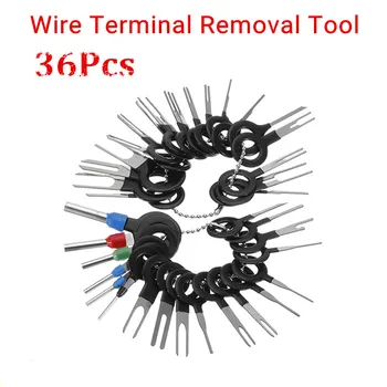 59Pcs 36Pcs Car Terminal Removal Tool Electrical Wiring Crimp Connector Pin Extractor Kit Automobiles Terminal Repair Hand
59Pcs 36Pcs Car Terminal Removal Tool Electrical Wiring Crimp Connector Pin Extractor Kit Automobiles Terminal Repair Hand