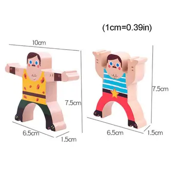 Wooden Stacking Hercules Interlock Toys Balancing Blocks Toddler Educational Toy Wholesale
Wooden Stacking Hercules Interlock Toys Balancing Blocks Toddler Educational Toy Wholesale