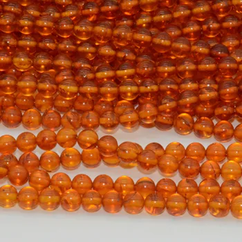 Natural Light Baltic Congnac Amber Loose Round Beads 4.5mm 
Natural Light Baltic Congnac Amber Loose Round Beads 4.5mm