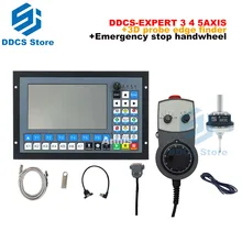 Newly upgraded DDCS-EXPERT 3/4/5 axis cnc offline controller kit+V5 anti-roll 3D probe edge finder compatible with mach3+MPG
Newly upgraded DDCS-EXPERT 3/4/5 axis cnc offline controller kit+V5 anti-roll 3D probe edge finder compatible with mach3+MPG