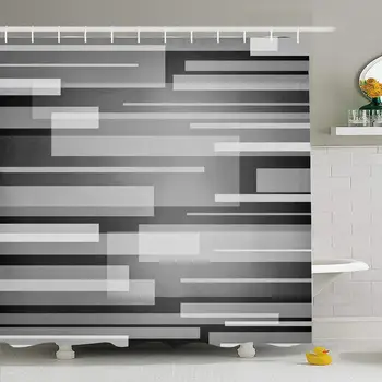 Shower Curtain Set with Hooks 72x78 On Elegant Technology Abstract Boxes Black Tile Gray White Thick Web Report Textures Pixel
Shower Curtain Set with Hooks 72x78 On Elegant Technology Abstract Boxes Black Tile Gray White Thick Web Report Textures Pixel