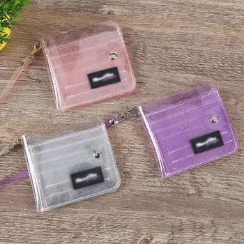 Fashion glitter Transparent Purse Jelly ID Card Holder Wallets Photo Folder Mini Wallets Purse Women Clutch Wallet Card Case
Fashion glitter Transparent Purse Jelly ID Card Holder Wallets Photo Folder Mini Wallets Purse Women Clutch Wallet Card Case