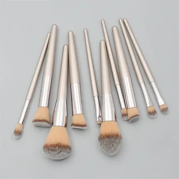 10PCS Wooden Foundation Cosmetic Eyebrow Eyeshadow Brush Makeup Brush Sets Tools Highlight Contour EyeShadow Brushes
10PCS Wooden Foundation Cosmetic Eyebrow Eyeshadow Brush Makeup Brush Sets Tools Highlight Contour EyeShadow Brushes