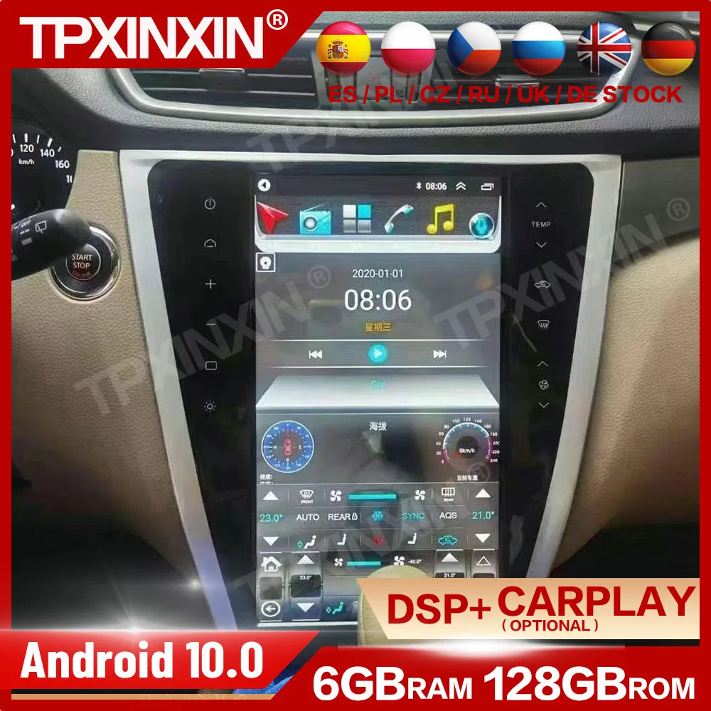 Tesla Multimedia Android Player Car Radio Stereo For Nissan X-Trail 2013 2014 2015 2016 2017 2018 2019 2020 Receiver Head Unit
Tesla Multimedia Android Player Car Radio Stereo For Nissan X-Trail 2013 2014 2015 2016 2017 2018 2019 2020 Receiver Head Unit