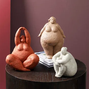Nordic abstract art woman Statue Resin Crafts creative Living Room Modern Home Decoration accessories Figures Statue sculpture
Nordic abstract art woman Statue Resin Crafts creative Living Room Modern Home Decoration accessories Figures Statue sculpture