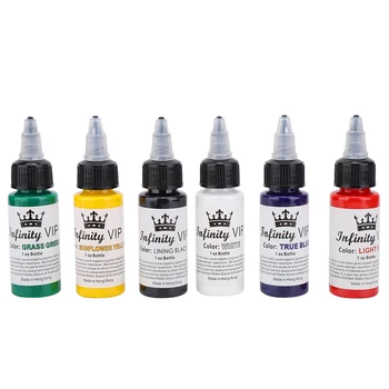 6Pcs/Set 30ml Semi-Permanent Tattoo Pigment Ink Long Lasting Tattoo Inks Accessory Tool Crown Pigment Tattoo Pigment
6Pcs/Set 30ml Semi-Permanent Tattoo Pigment Ink Long Lasting Tattoo Inks Accessory Tool Crown Pigment Tattoo Pigment