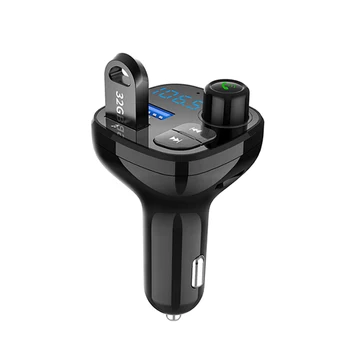 Bluetooth Car Kit Handsfree FM Transmitter Wireless Music Playing Car MP3 Players Dual USB Quick Charging
Bluetooth Car Kit Handsfree FM Transmitter Wireless Music Playing Car MP3 Players Dual USB Quick Charging