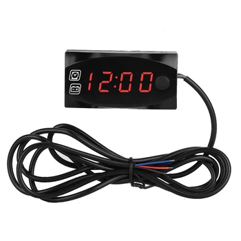2 In 1 Motorcycle LED Time Voltmeter Large Electronic Screen Digital Display Voltage Voltmeter Panel Meter With Fixed Bracket
2 In 1 Motorcycle LED Time Voltmeter Large Electronic Screen Digital Display Voltage Voltmeter Panel Meter With Fixed Bracket