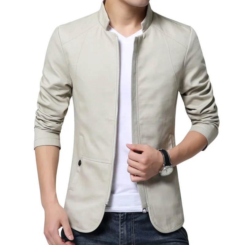 Fashion Men Slim Fit Smart Casual Jackets Coats Spring Autumn Stand Collar Overcoat Outwear Plus Size M-5XL
Fashion Men Slim Fit Smart Casual Jackets Coats Spring Autumn Stand Collar Overcoat Outwear Plus Size M-5XL