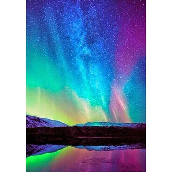 Full Diamond 5D Diamond Painting Northern Lights Starry Sky Pattern Cross Stitch Mosaic Diamond Embroidery Home Decoration Gift
Full Diamond 5D Diamond Painting Northern Lights Starry Sky Pattern Cross Stitch Mosaic Diamond Embroidery Home Decoration Gift
