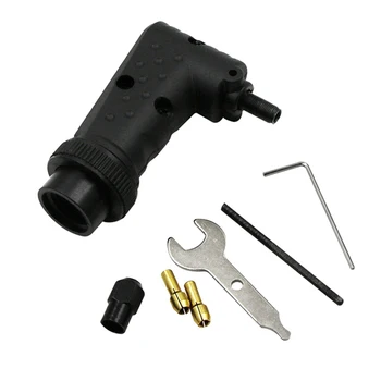 Right Angle Driver Converter Rotary Tool Attachment for 90 Degree Dremel Electric Grinding Kit Abrasive Woodworking Accessories
Right Angle Driver Converter Rotary Tool Attachment for 90 Degree Dremel Electric Grinding Kit Abrasive Woodworking Accessories