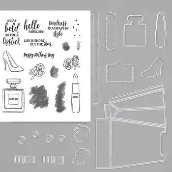 Perfume Metal Cutting Dies and Stamps Stencils for DIY Scrapbooking/photo album Decorative Embossing DIY Paper Cards
Perfume Metal Cutting Dies and Stamps Stencils for DIY Scrapbooking/photo album Decorative Embossing DIY Paper Cards
