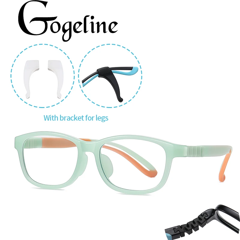 Квадратные детские очки TR90 с защитой от сисветильник ульсветильник кие Детские