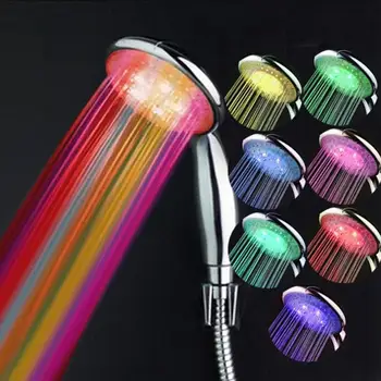 Shower 7 Colors LED Shower Head Handheld Romantic Light Color Changing Home Bathroom Water Flow Automatic Control Shower Head
Shower 7 Colors LED Shower Head Handheld Romantic Light Color Changing Home Bathroom Water Flow Automatic Control Shower Head