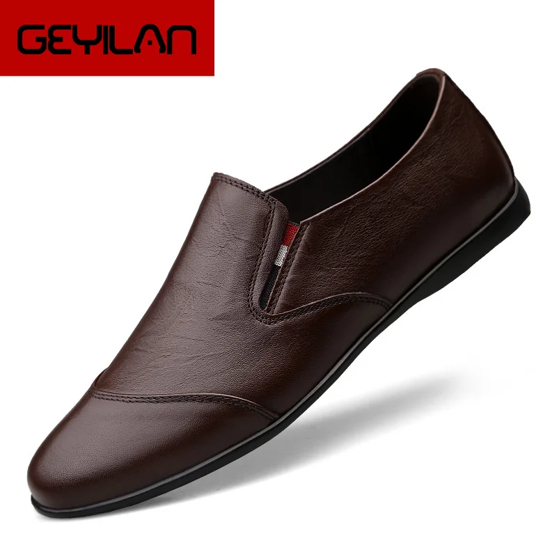 2019 Loafers Mens Genuine Leather Handmade Driving Men Shoes Business Casual Italian Luxury Brand Loafers Shoes Man Flats 36-47
2019 Loafers Mens Genuine Leather Handmade Driving Men Shoes Business Casual Italian Luxury Brand Loafers Shoes Man Flats 36-47