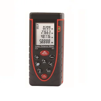 

SNDWAY SW-E60 60m 192ft Laser distance meter Rangefinder Digital Range Finder Area-volume-Angle hunting laser measure tape tool