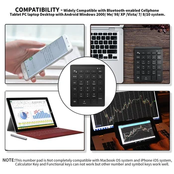 28 Keys Wireless Numeric Keypad Mini Numpad with More Function Keys Digital Keyboard for PC Accounting Tasks(2.4G)
28 Keys Wireless Numeric Keypad Mini Numpad with More Function Keys Digital Keyboard for PC Accounting Tasks(2.4G)