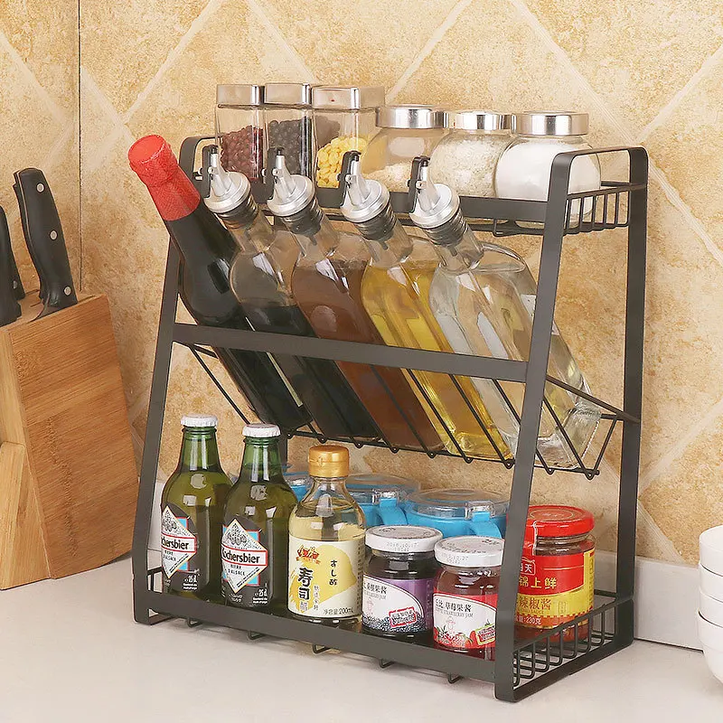 A Generation of Fat Multi-functional Three Layer Spice Rack Kitchen Supplies Storage Organizing Storage Shelf Floor Shelf Spice
A Generation of Fat Multi-functional Three Layer Spice Rack Kitchen Supplies Storage Organizing Storage Shelf Floor Shelf Spice