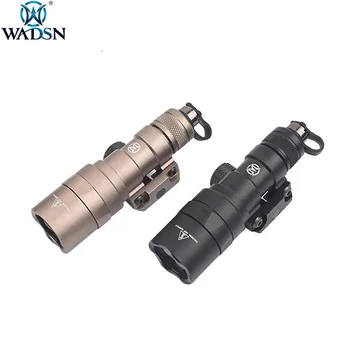 WADSN M300 M300C Mini Tactical Scout Light LED 210lumens Hunting Rifle Linterna Weapon Flashlight Torch fit 20mm Picatinny Rail
WADSN M300 M300C Mini Tactical Scout Light LED 210lumens Hunting Rifle Linterna Weapon Flashlight Torch fit 20mm Picatinny Rail