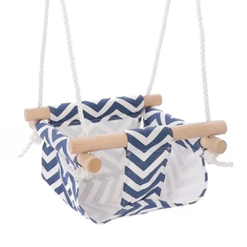 Baby Children Canvas Swing Chair Wooden Indoor Outdoor Small Swing Rocking Chair
Baby Children Canvas Swing Chair Wooden Indoor Outdoor Small Swing Rocking Chair